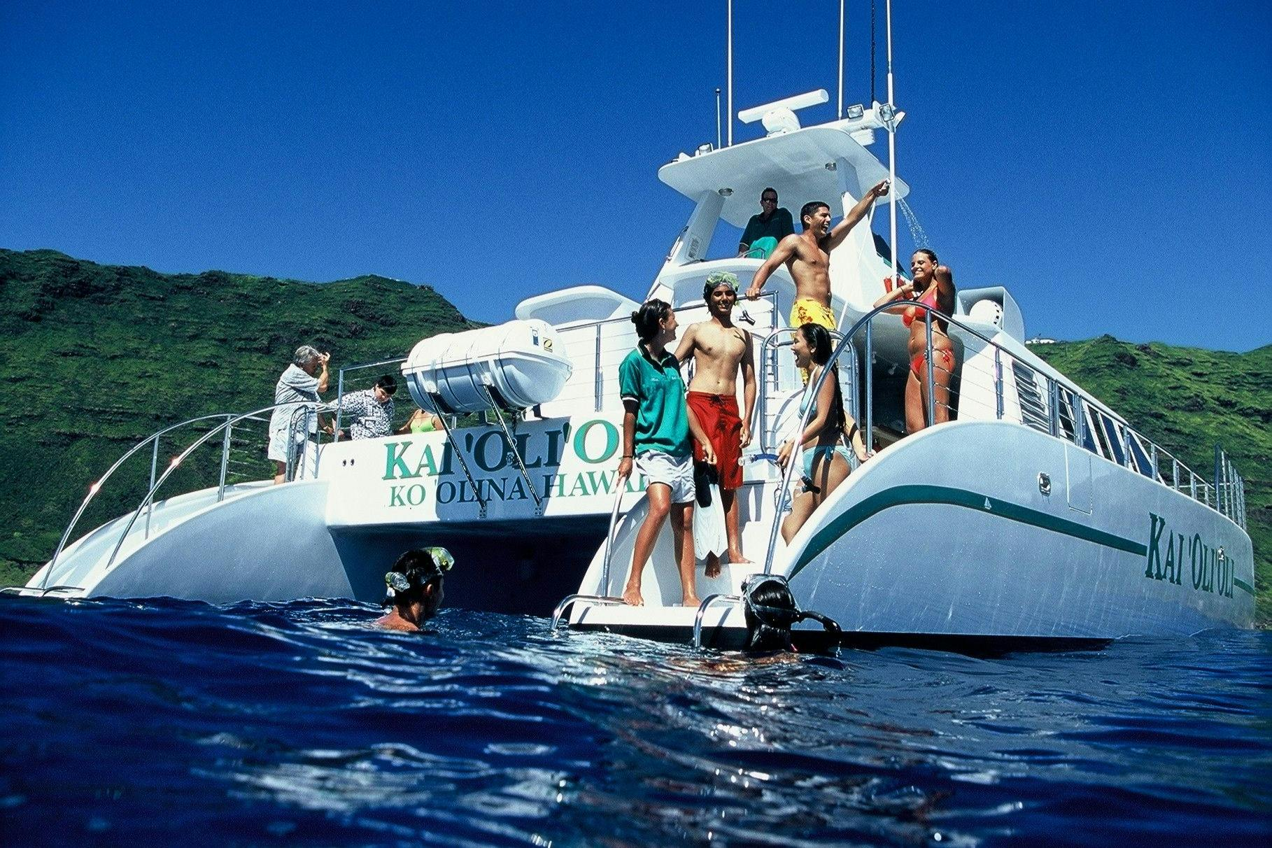 Kapolei: Morning Dolphin Watching Cruise + Snorkeling + Lunch + Drinks - Photo 1 of 8